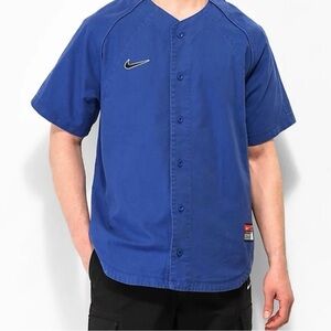 Nike SB Blue Baseball Jersey